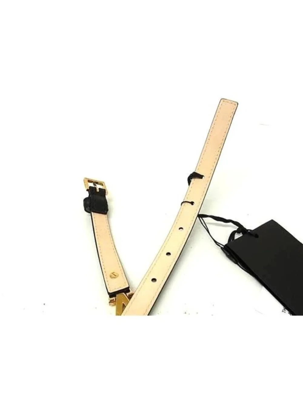 Versace Leather Gold 70 28 Black Belt